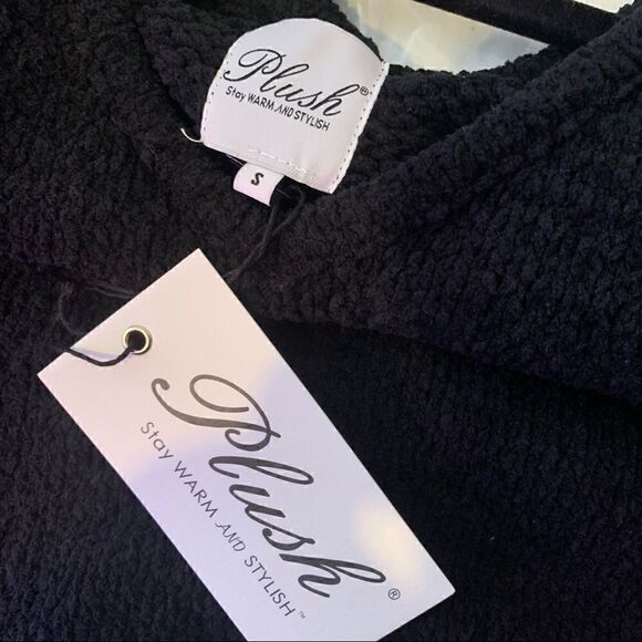 Plush Revolve NWT Cozy Tank and Pant Set in Black - Picture 7 of 7